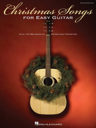 Book cover for Christmas Songs for Easy Guitar