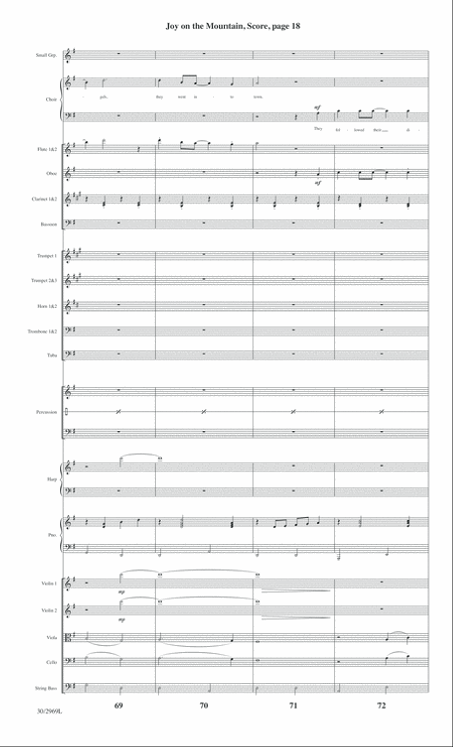 The Heart of Christmas - Full Score Choir scores gallery preview page 147