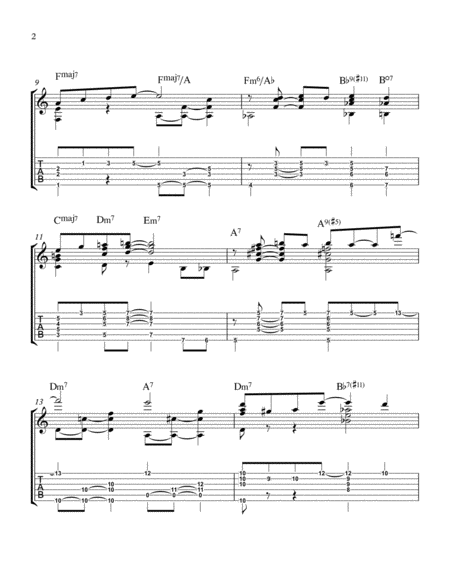 After You've Gone - Jazz Guitar Chord Melody image number null