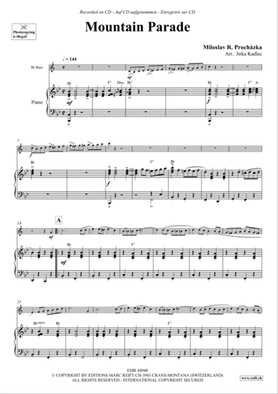 Mountain Parade Mountain Parade Voice Solo scores gallery preview page 4
