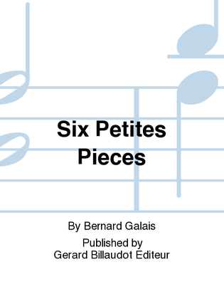 Book cover for Six Petites Pieces