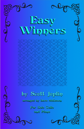 Book cover for The Easy Winners, for Cello and Piano