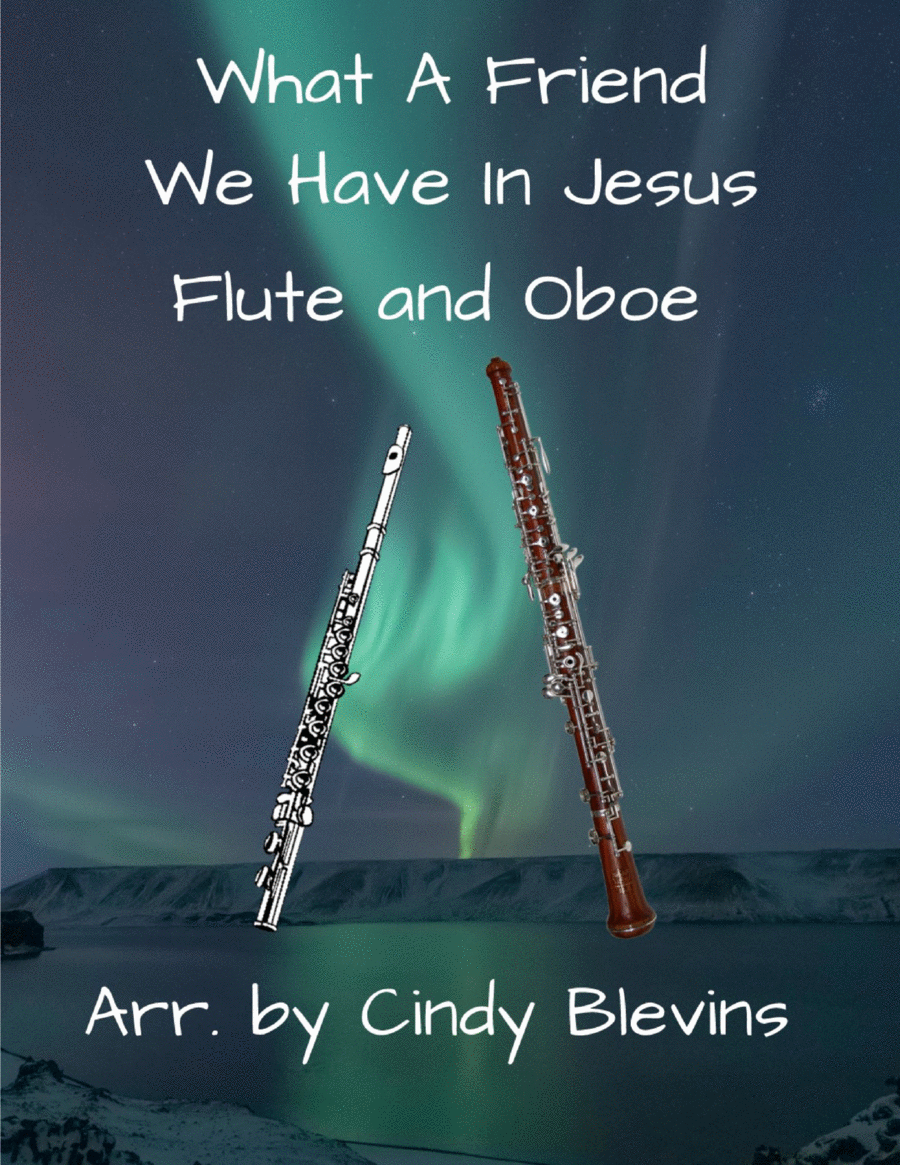 What A Friend We Have In Jesus, for Flute and Oboe Duet image number null