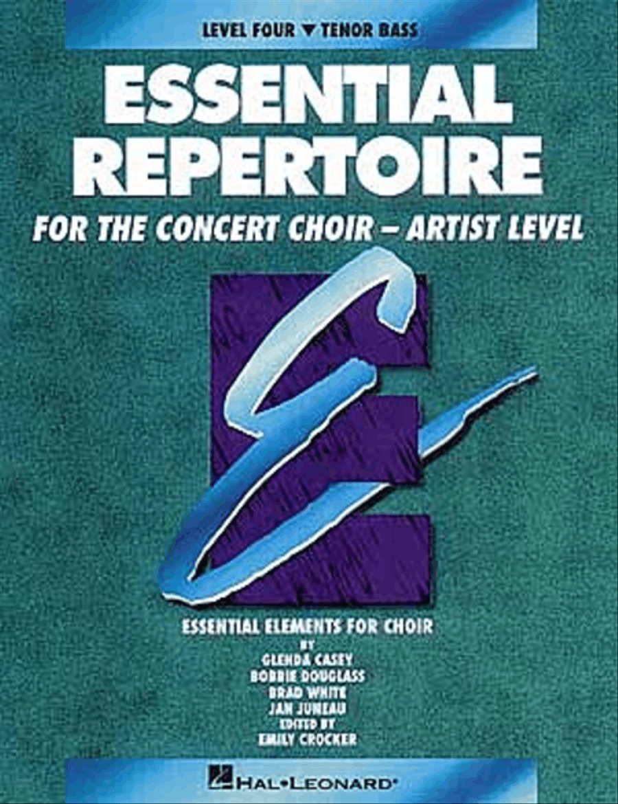 Essential Repertoire for the Concert Choir – Artist Level Choir scores gallery preview page 1