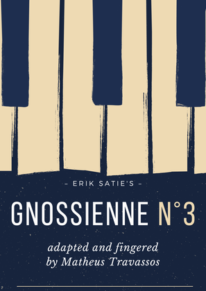 Gnossienne No. 3 for piano
