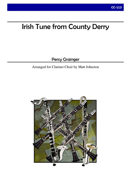 Irish Tune from County Derry for Clarinet Choir