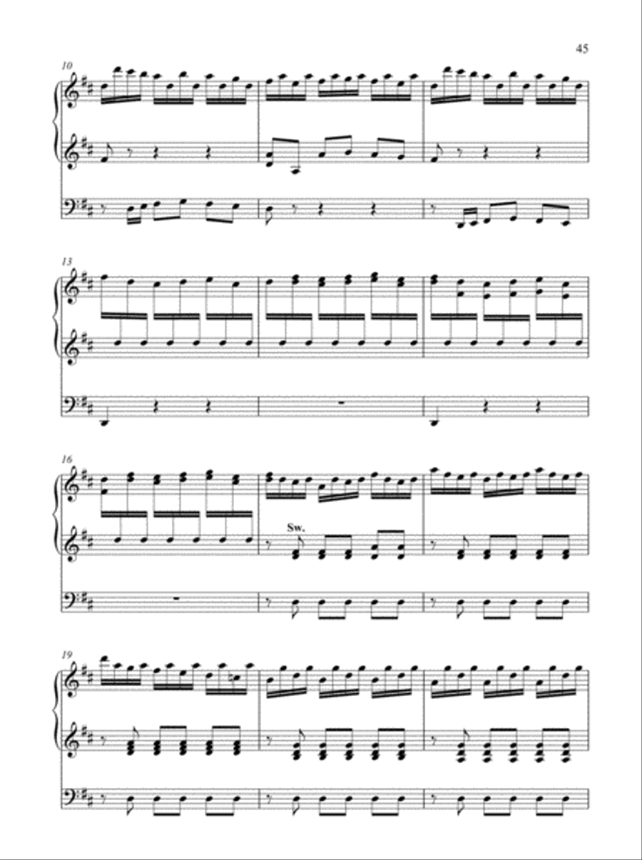 Bach Transcriptions for Organ Organ Solo scores gallery preview page 9