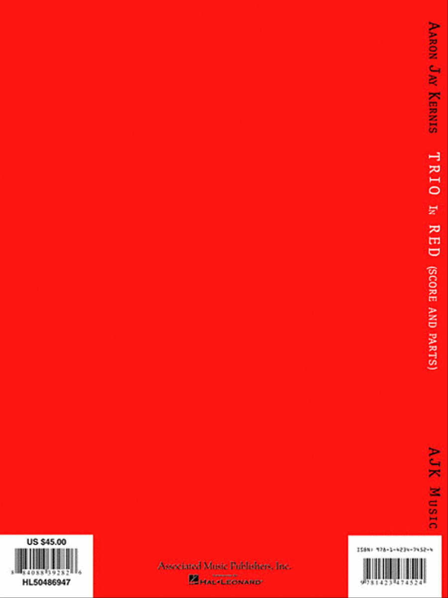 Trio in Red Trio in Red Clarinet scores gallery preview page 2