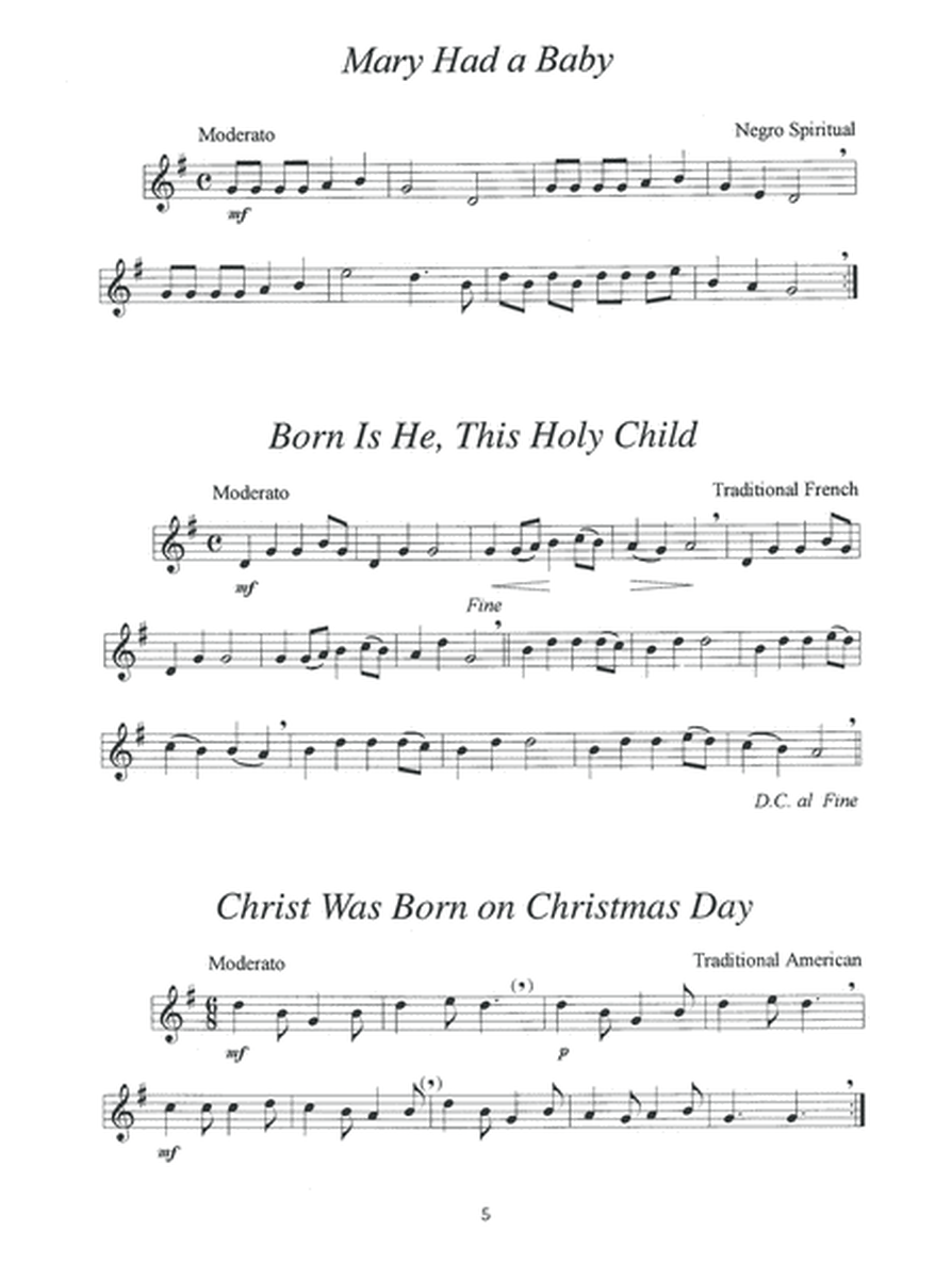 Christmas Solos for Beginning Pan Flute