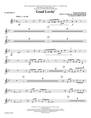 Good Lovin' (arr. Kirby Shaw) - Bb Trumpet 2