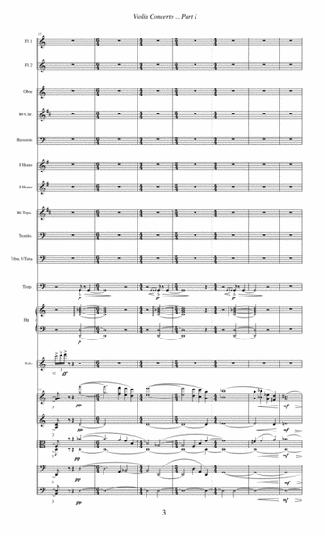Violin Concerto, opus 129 (2009) for violin solo and orchestra image number null