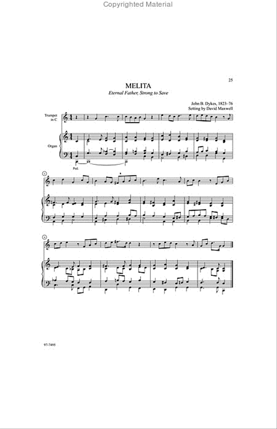 Final Stanzas: Hymn Settings for Organ and Descanting Instrument, Vol. 3 Organ scores gallery preview page 20