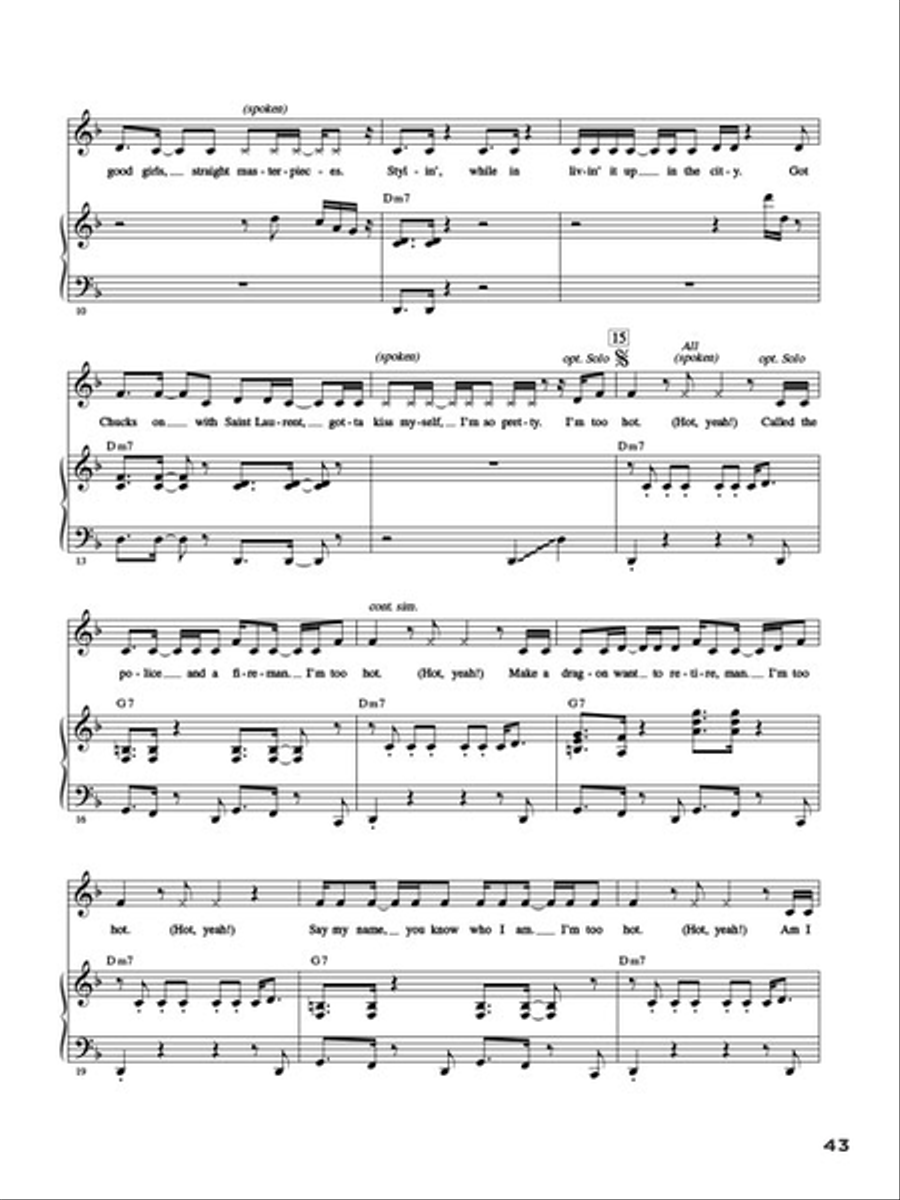 Let's All Sing KIDZ BOP Choir scores gallery preview page 9