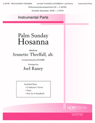 Book cover for Palm Sunday Hosanna