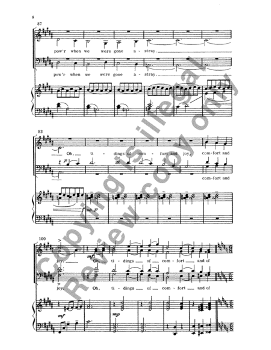Christmas Trilogy: 3. God Rest Ye Merry, Gentlemen 4-Part scores gallery preview page 25