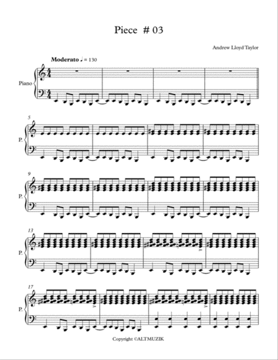 BAGATELLE A GGO BAGATELLE A GGO Piano Solo scores gallery preview page 1