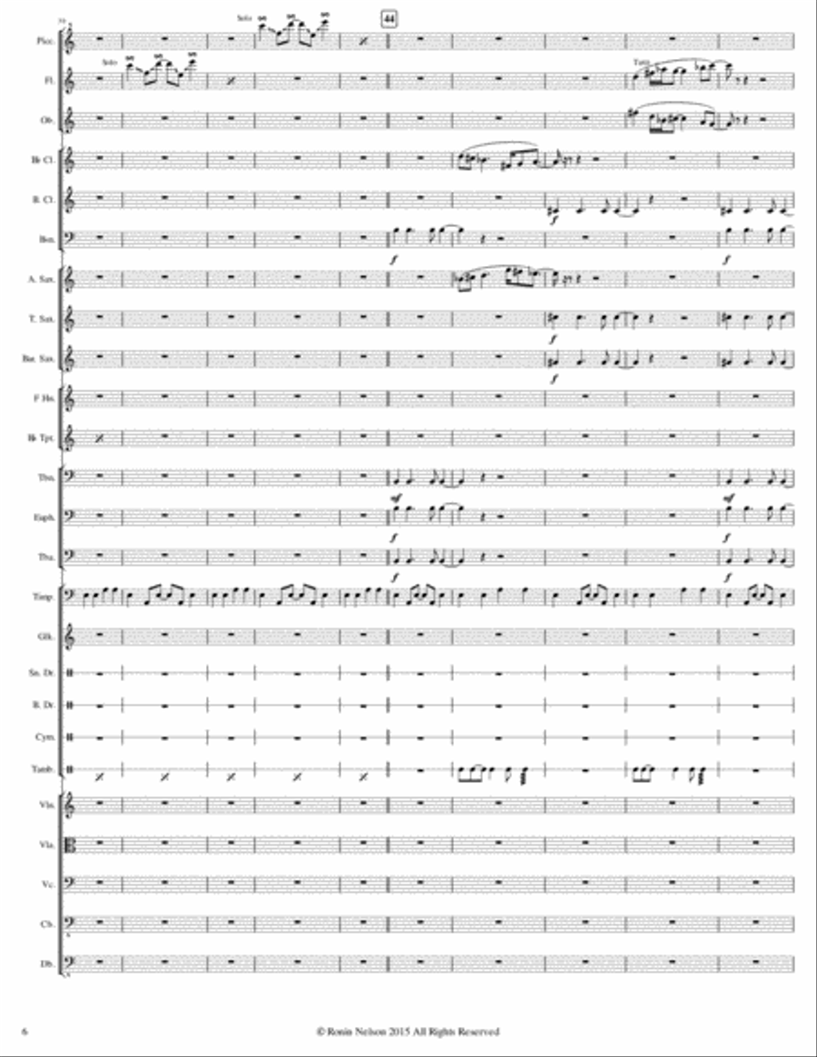 Bipolar Bipolar Full Orchestra scores gallery preview page 6