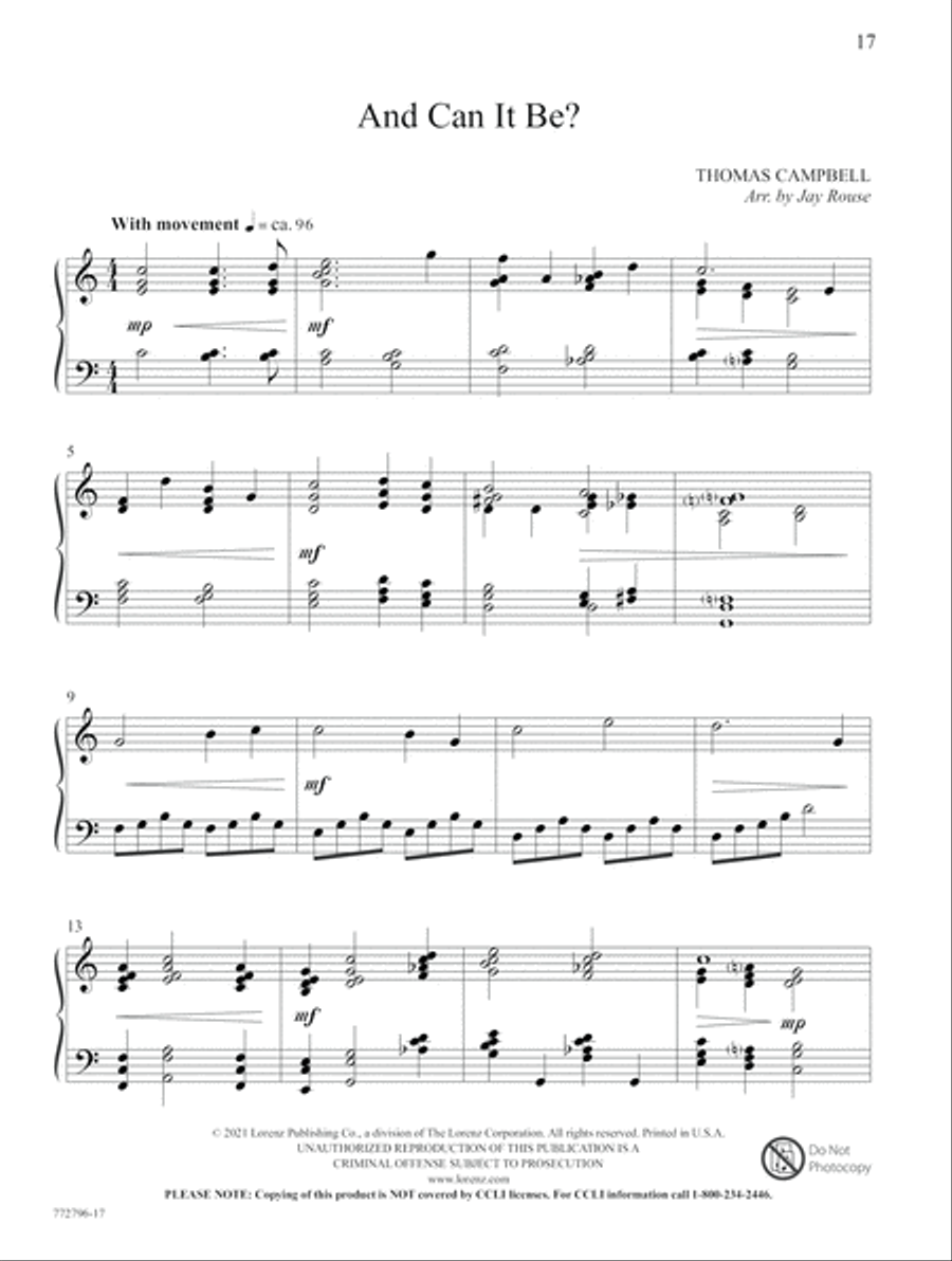 Crucified and Triumphant King! Piano Solo scores gallery preview page 8