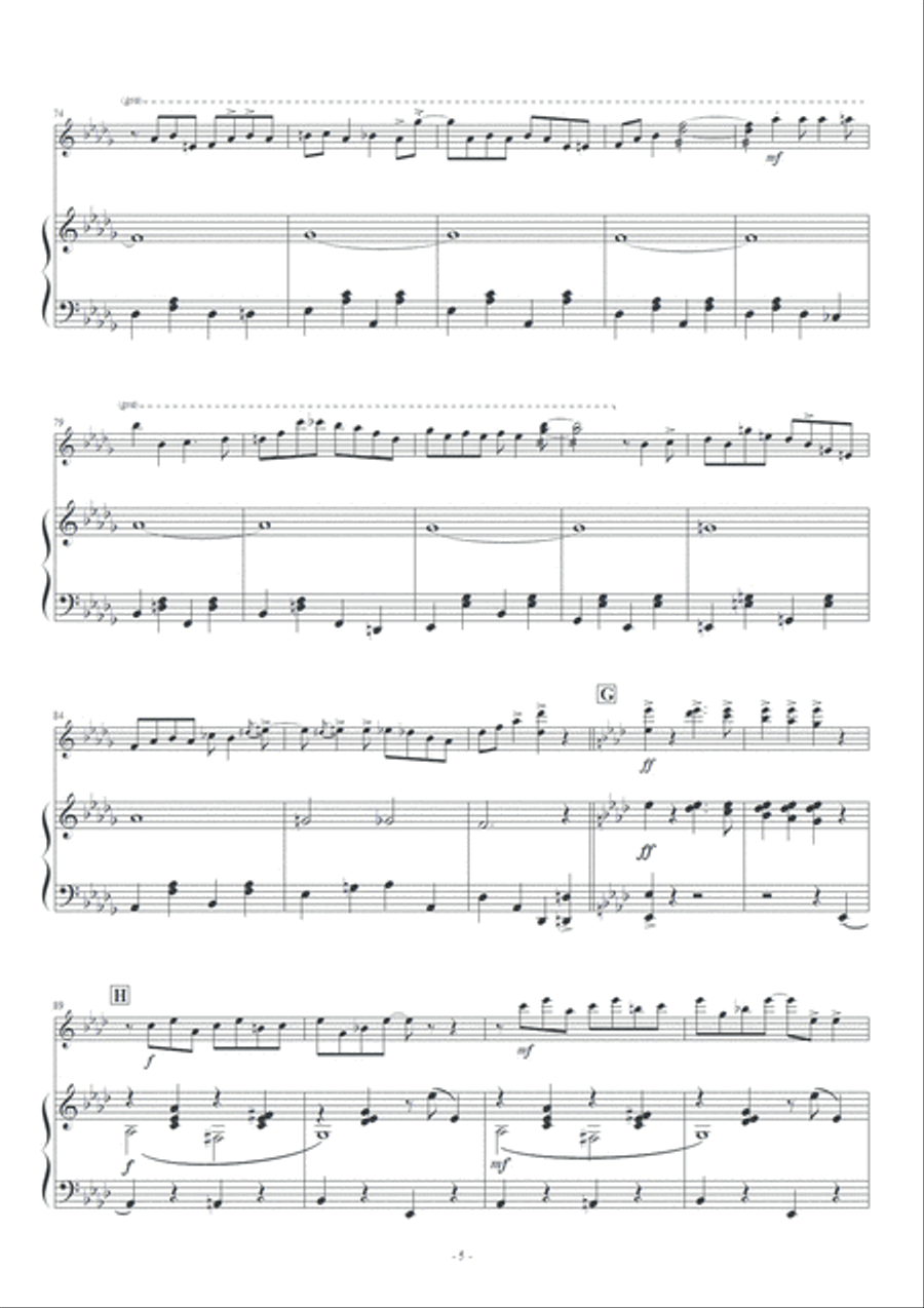 Maple Leaf Rag Percussion Ensemble scores gallery preview page 6