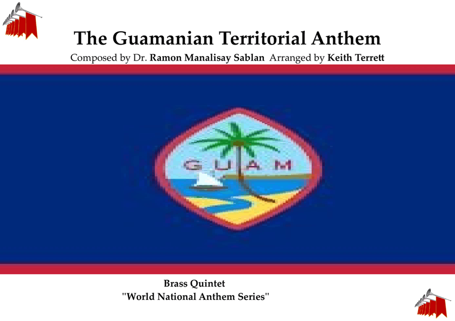 Guamanian Territorial Anthem (The Guam Hymn) for Brass Quintet Brass Quintet scores gallery preview page 1