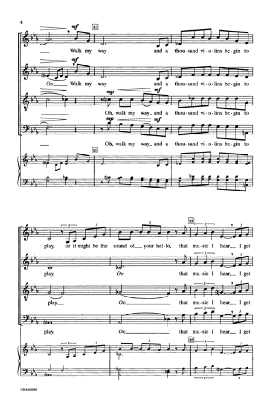 Misty A Cappella scores gallery preview page 3