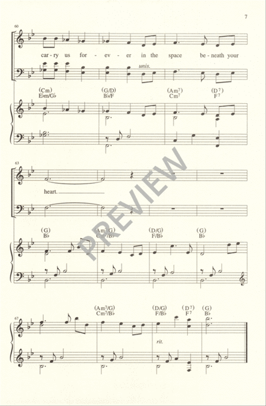 Love beyond All Telling Love beyond All Telling Unison Choir scores gallery preview page 7