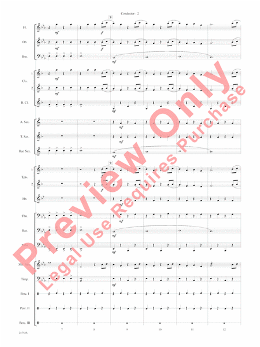 Charlie and the Chocolate Factory, Suite from Concert Band scores gallery preview page 5