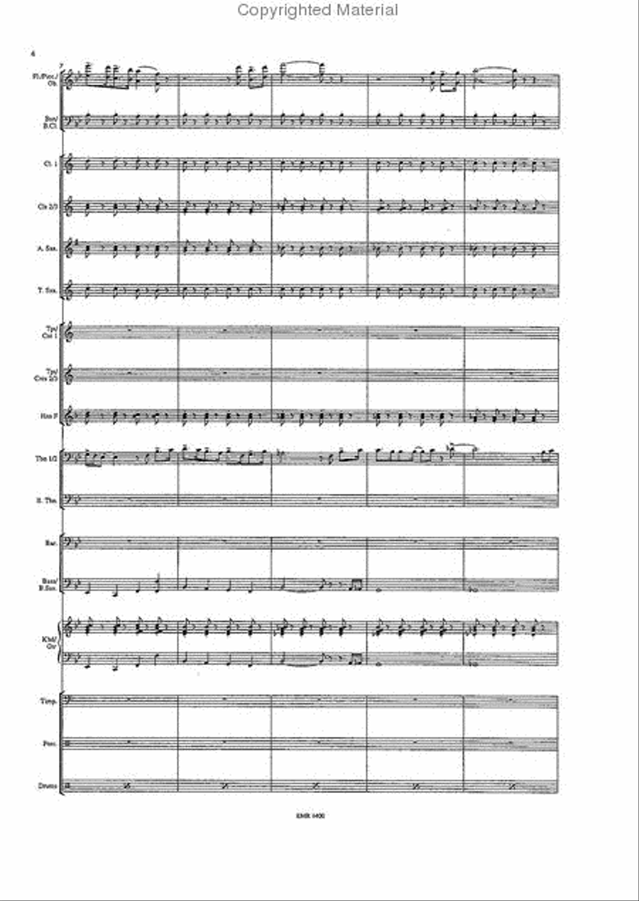 Penny Lane Concert Band scores gallery preview page 4