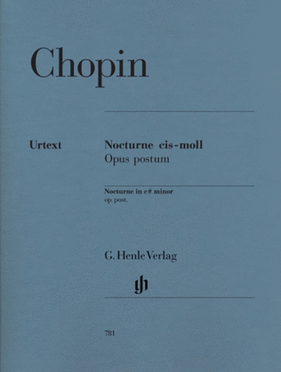 Book cover for Chopin - Nocturne C Sharp Min Op Post