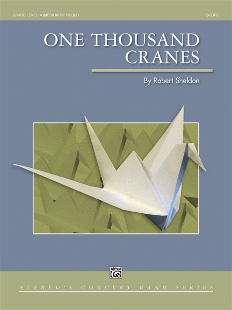 One Thousand Cranes Concert Band scores gallery preview page 1