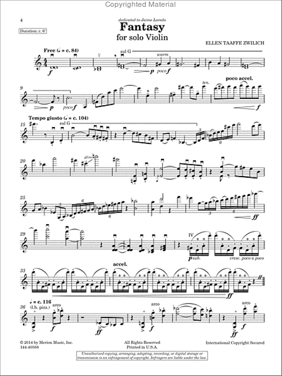 Fantasy Chamber Music scores gallery preview page 2