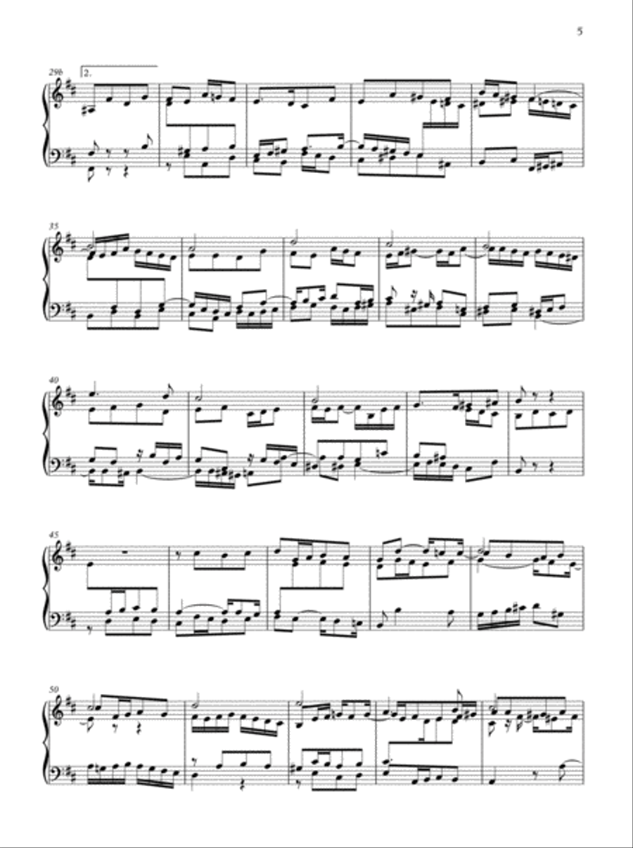 Oxford Book of Lent and Easter Organ Music for Manuals Organ Solo scores gallery preview page 5