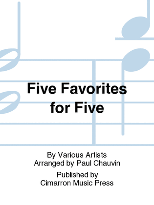 Five Favorites for Five