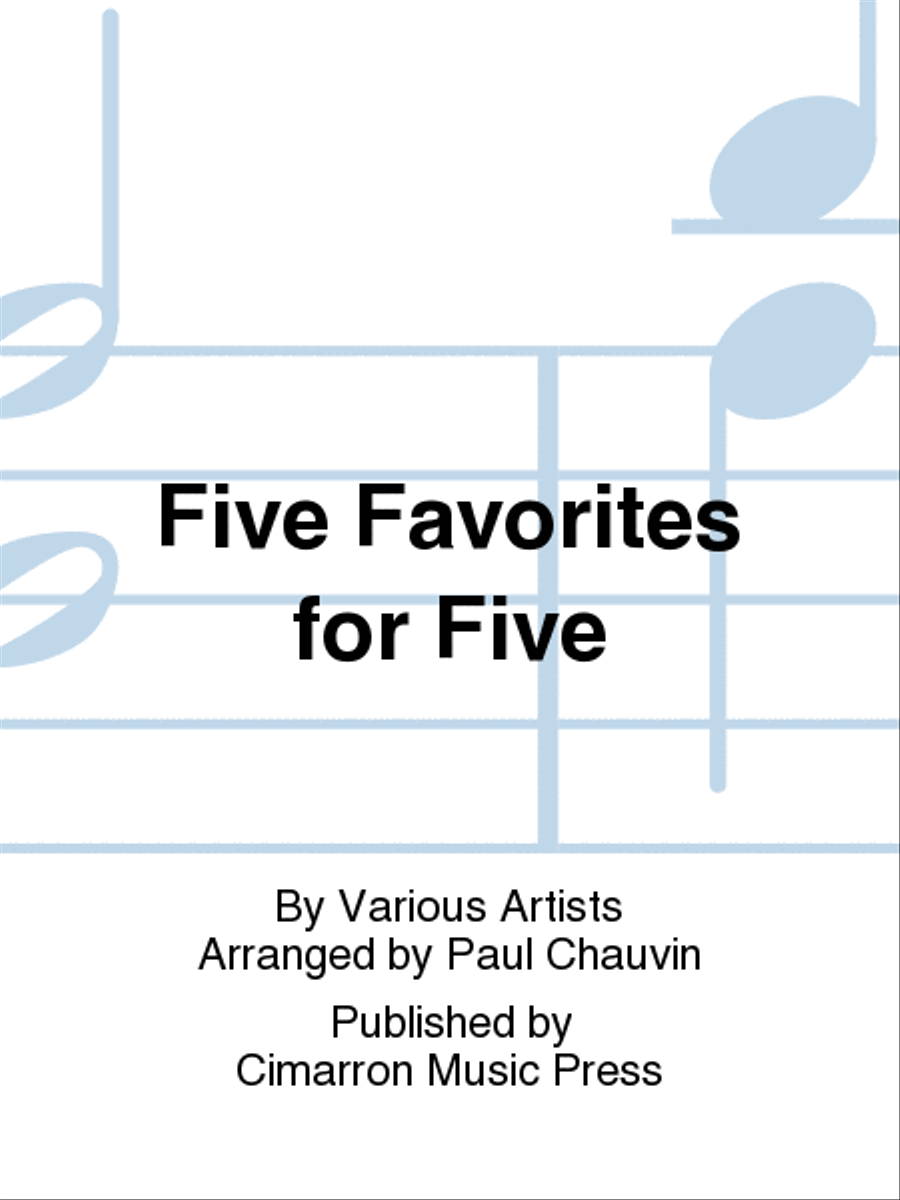 Five Favorites for Five Five Favorites for Five Brass Quintet scores gallery preview page 1