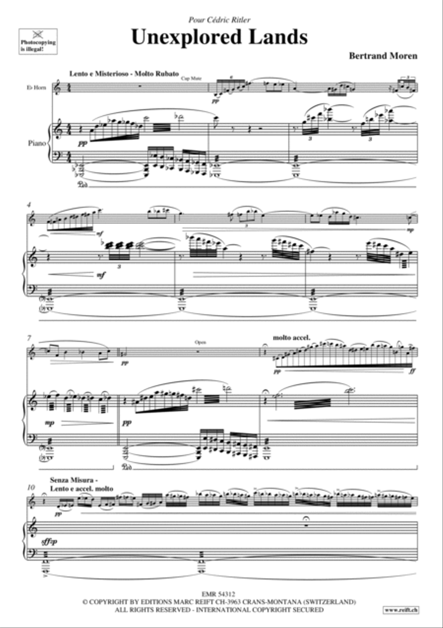 Unexplored Lands Unexplored Lands Horn scores gallery preview page 4