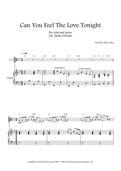 Can You Feel The Love Tonight image number null
