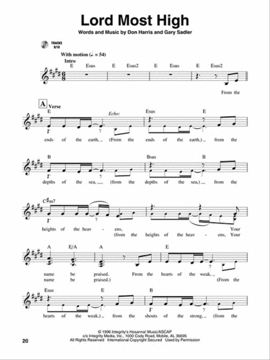 He Is Exalted - Vocal Edition Voice scores gallery preview page 3