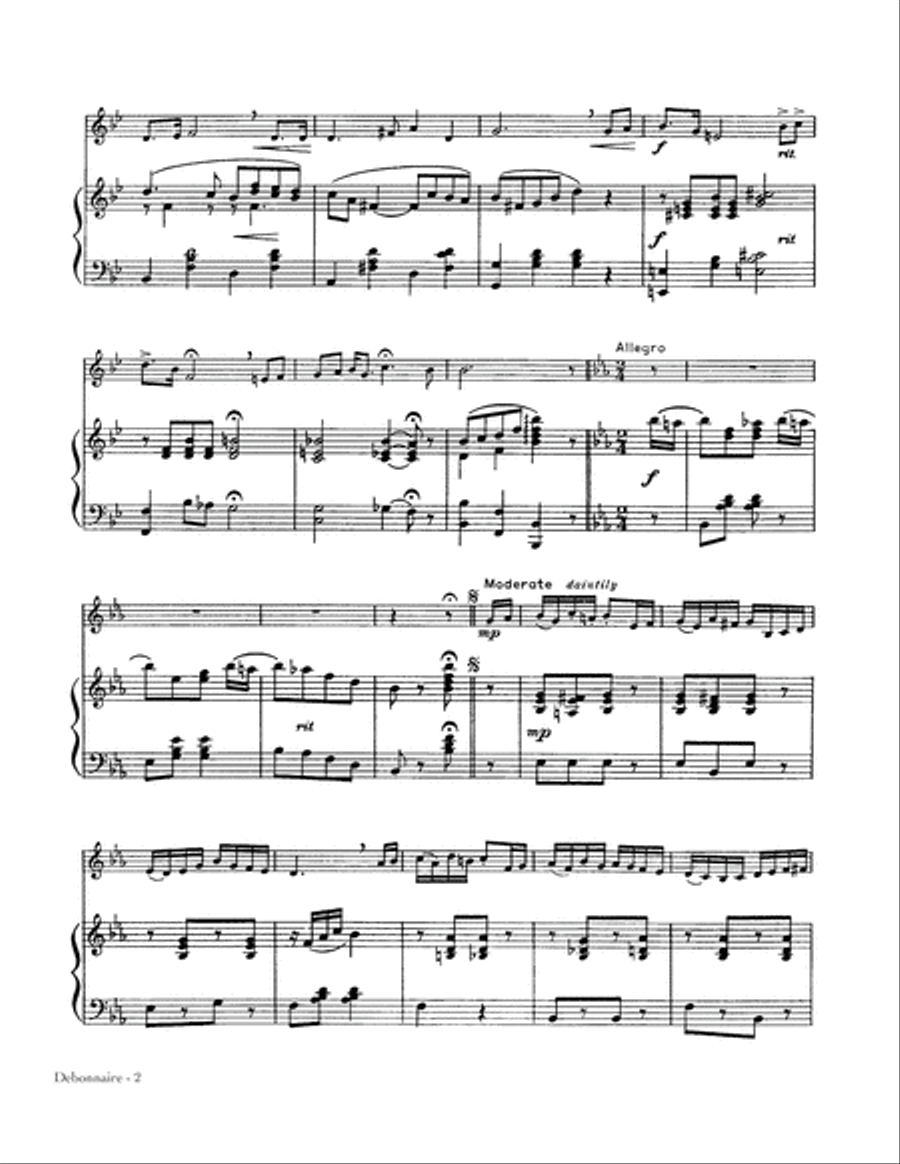 Debonnaire Debonnaire School and Community scores gallery preview page 2