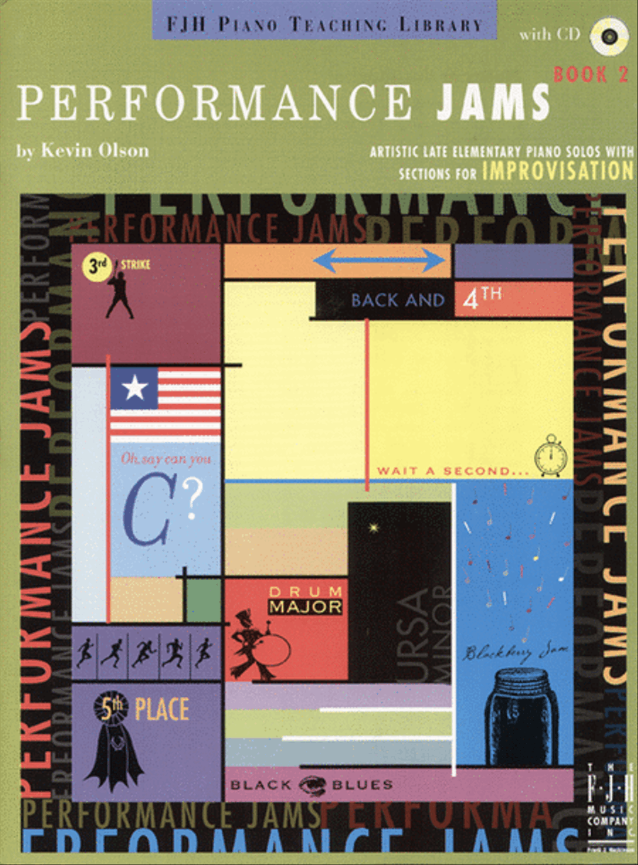 Performance Jams, Book 2 Piano Method scores gallery preview page 2