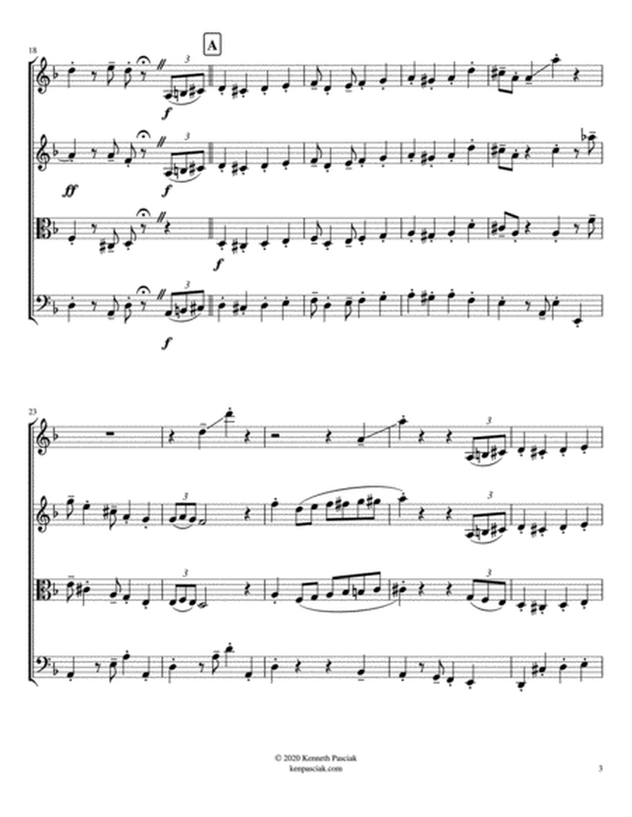 El Cachorrito (for String Quartet) image number null
