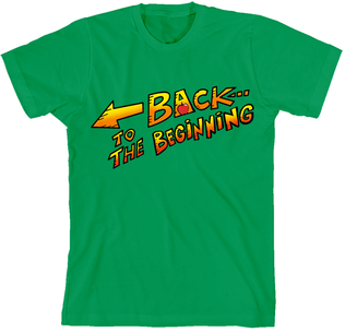 Back to the Beginning - T-Shirt - Adult Medium