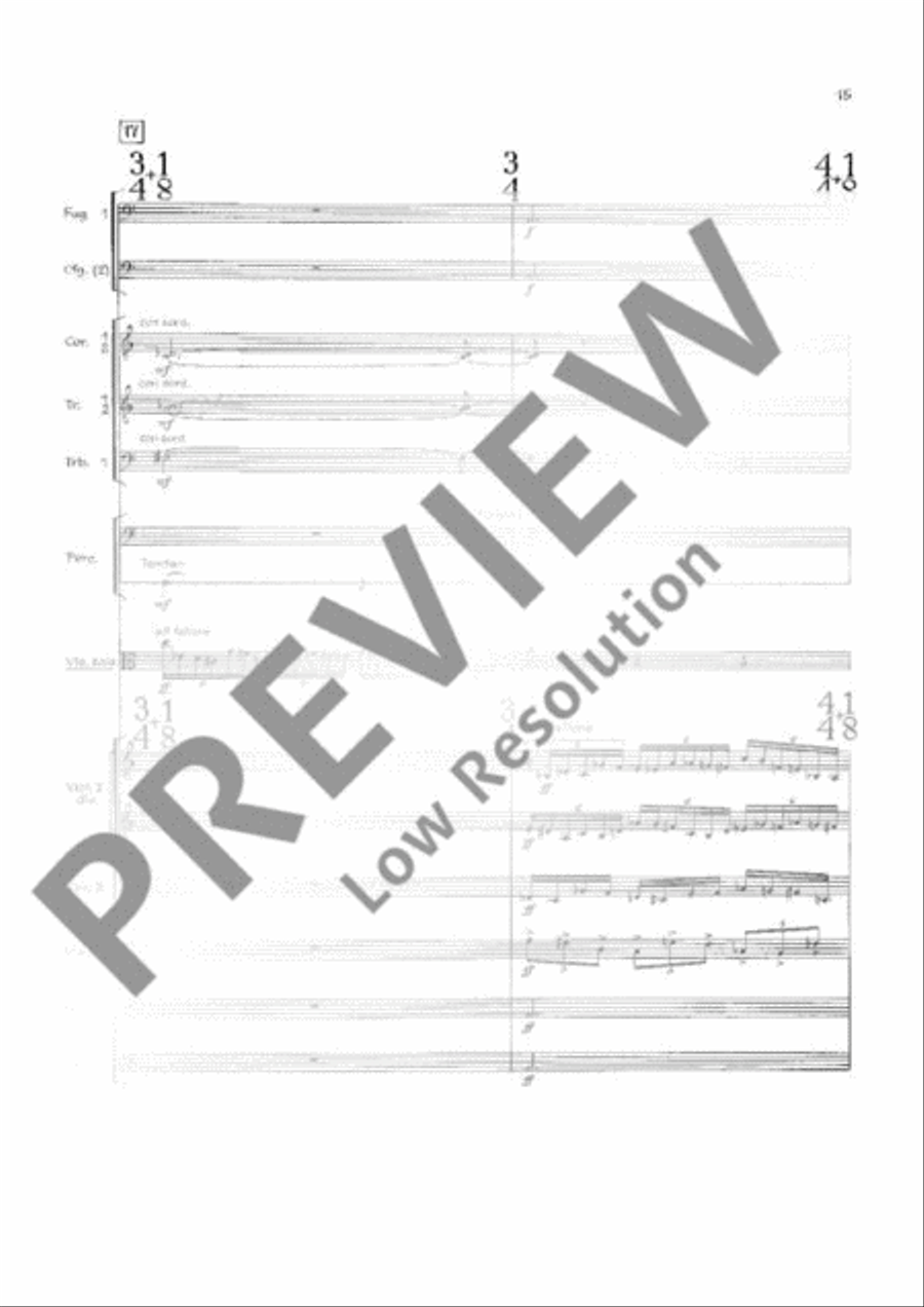 Viola Concerto Orchestra scores gallery preview page 18