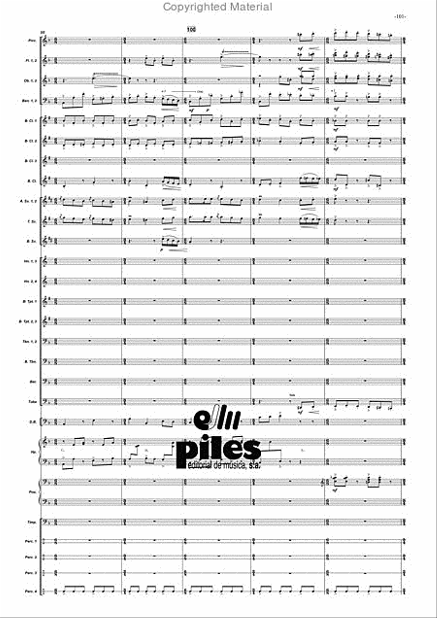 Duende Duende Concert Band scores gallery preview page 102
