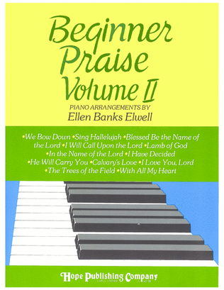 Book cover for Beginner Praise, Vol. II