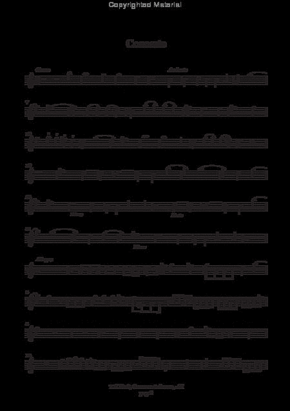 Concerto (Ms. I-Rav, I-Baf) e Sonata nona (Bologna, 1706)