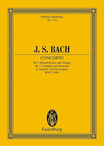 Concerto in C Major, BWV 1064