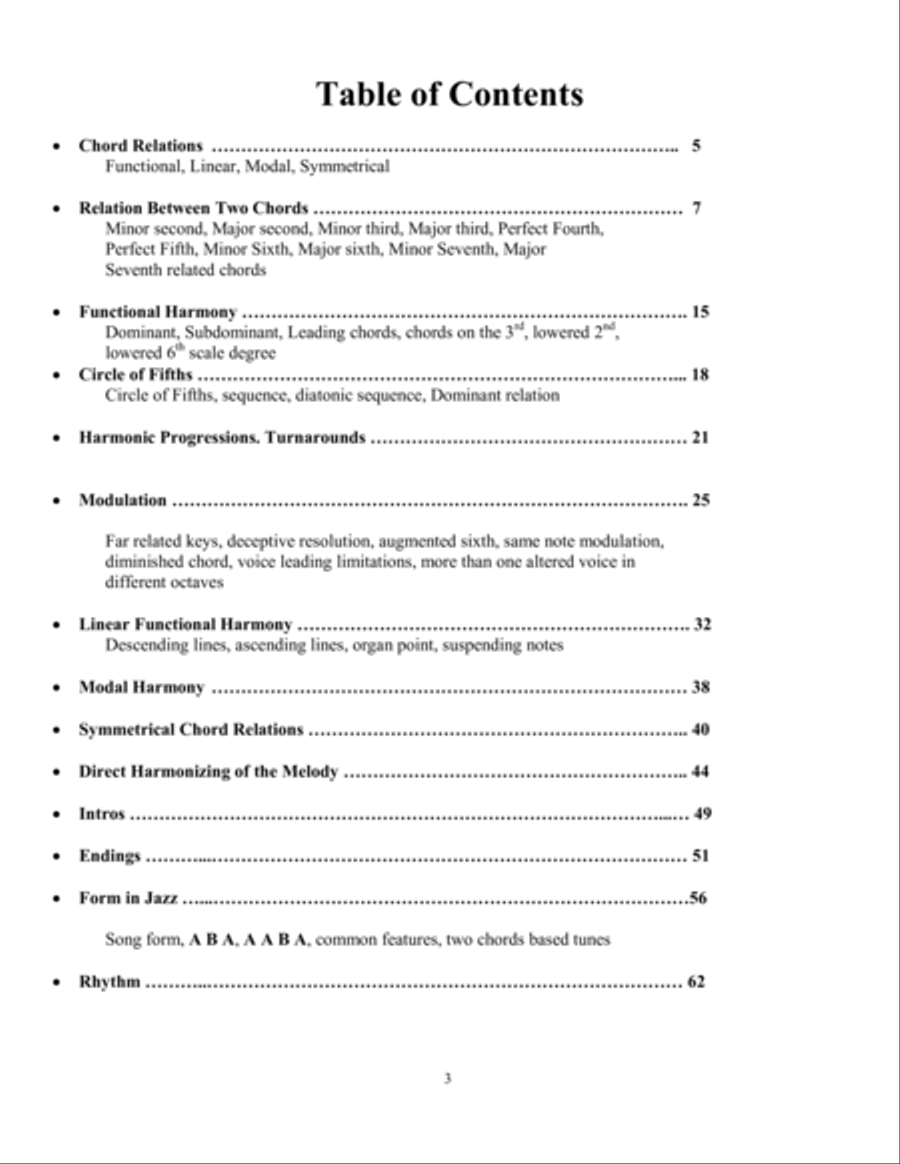 Jazz Piano Chord Progressions Piano Method scores gallery preview page 3