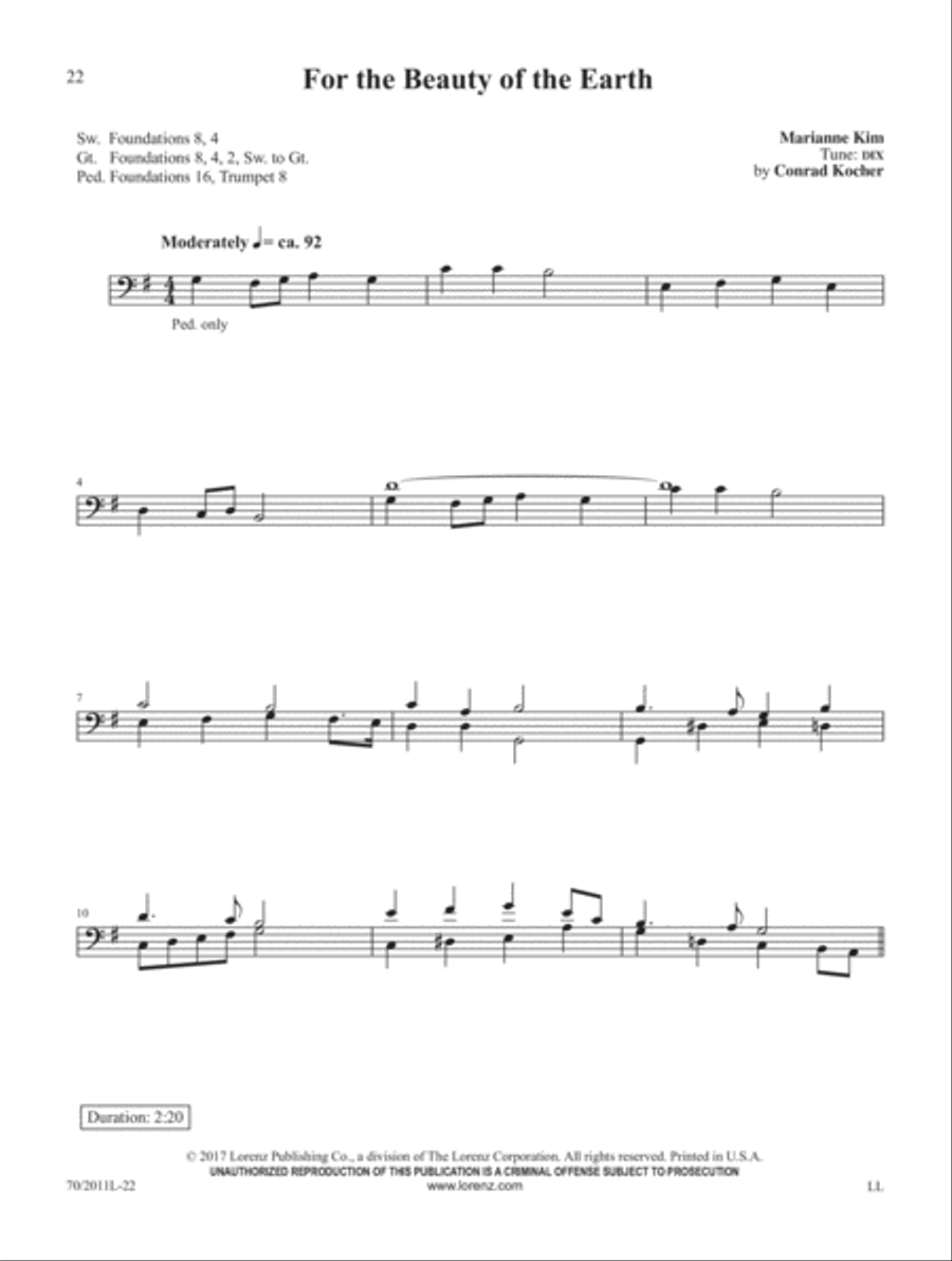 Easter and After Easter and After Organ Solo scores gallery preview page 10