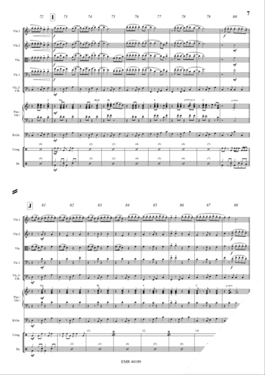 Despacito String Orchestra scores gallery preview page 7