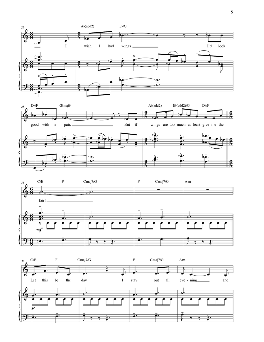 Live Like This Live Like This Piano, Vocal scores gallery preview page 3